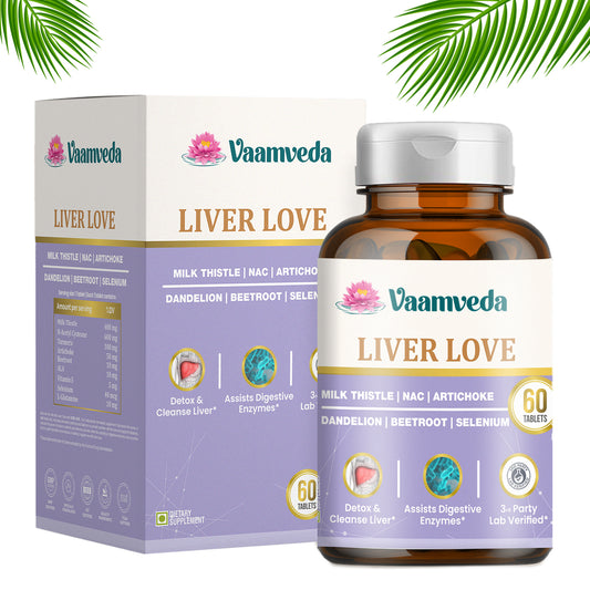 Liver Love : Liver Detox, Cleanse & Digestive Booster Supplement @ ₹449