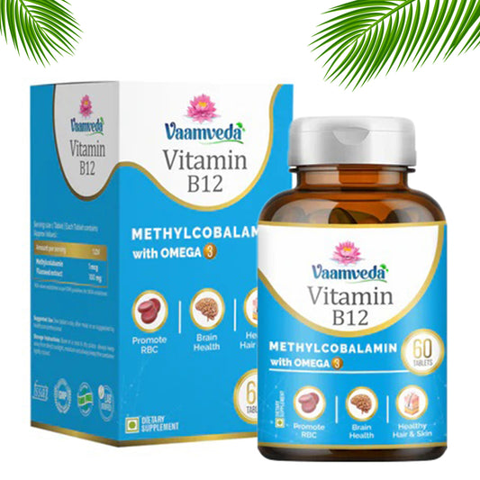 Vitamin B12 from Methylcobalamin with Omega 3