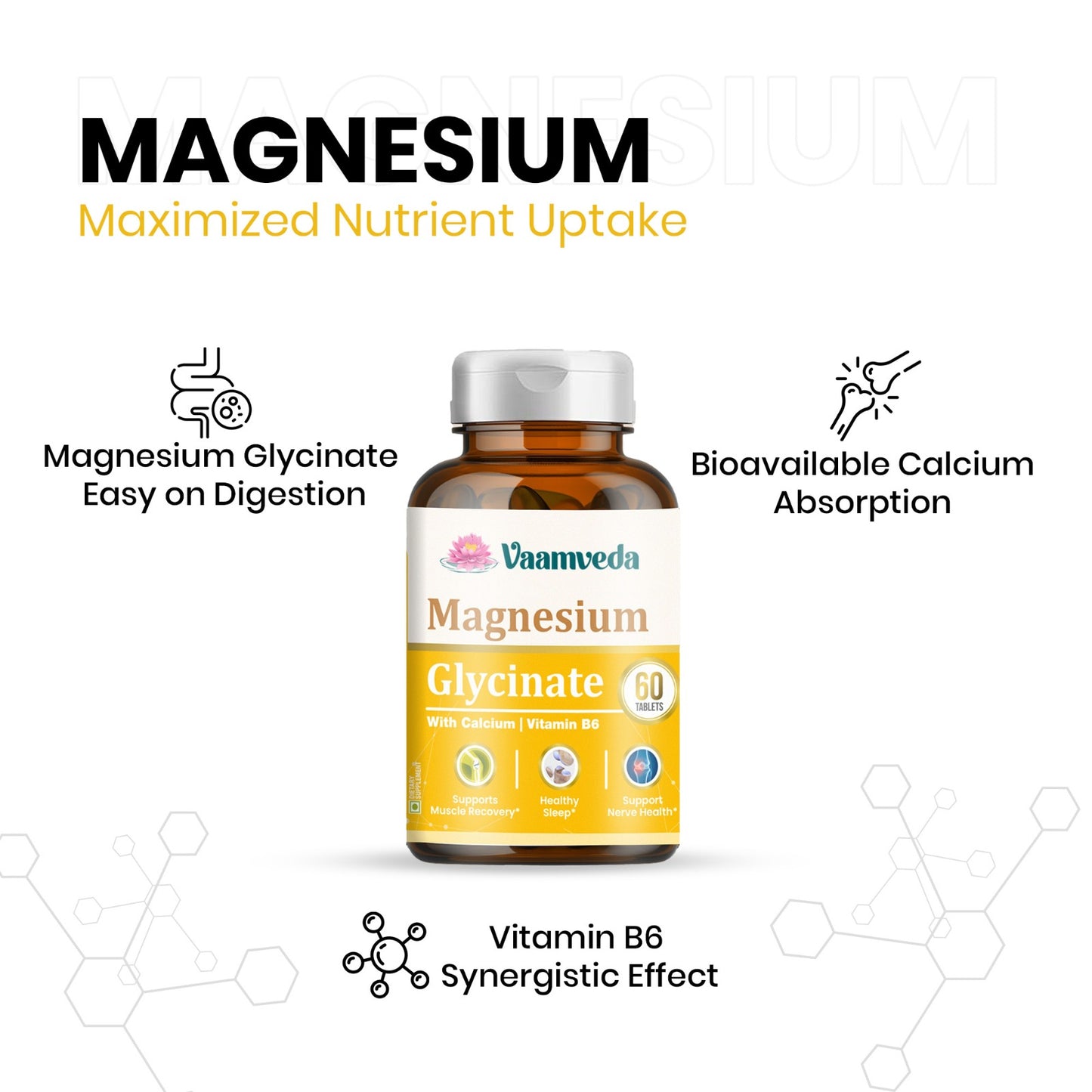 Magnesium Glycinate with Calcium and Vitamin B6