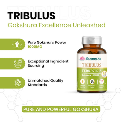 Tribulus Terrestris Gokshura Gokhru 1000MG