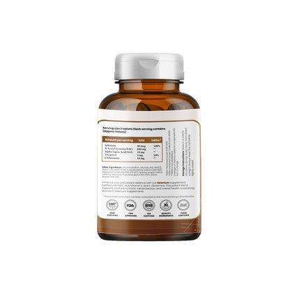 Selenium Supplement with NAC, ALA, Vitamin E & L-Glutamine