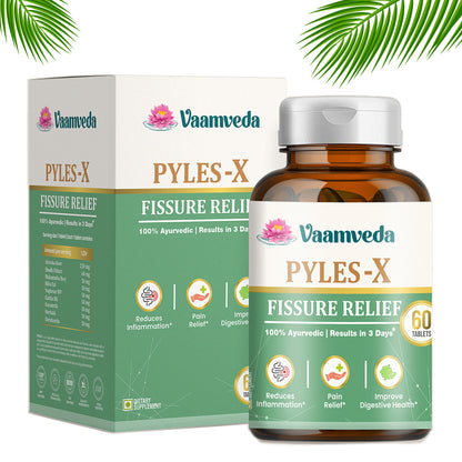 Pyles-X : Piles, Hemorrhoids and Fissure Care Ayurvedic Supplement