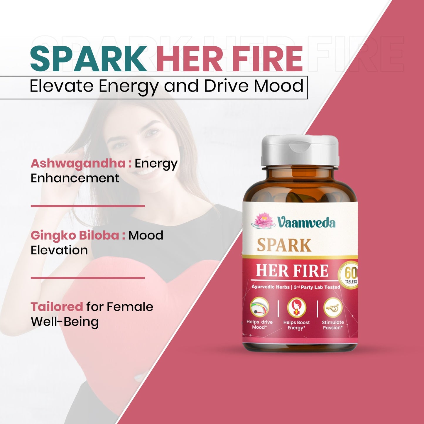 Spark Her Fire : Stimulates Passion & Libido for Women