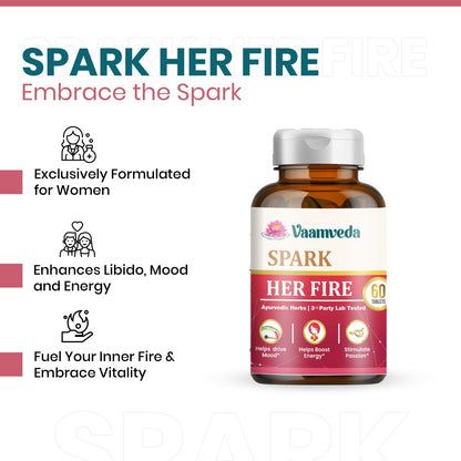 Spark Her Fire : Stimulates Passion & Libido for Women