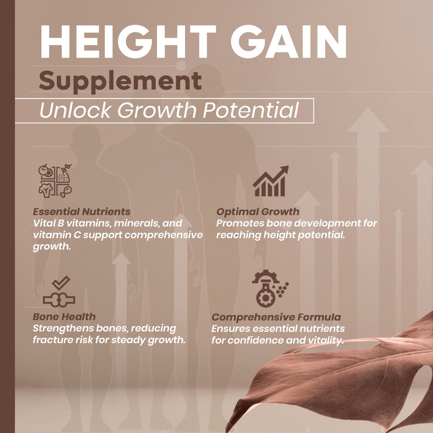 Helps Height Gain Increase Supplement