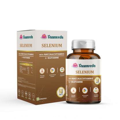 Selenium Supplement with NAC, ALA, Vitamin E & L-Glutamine