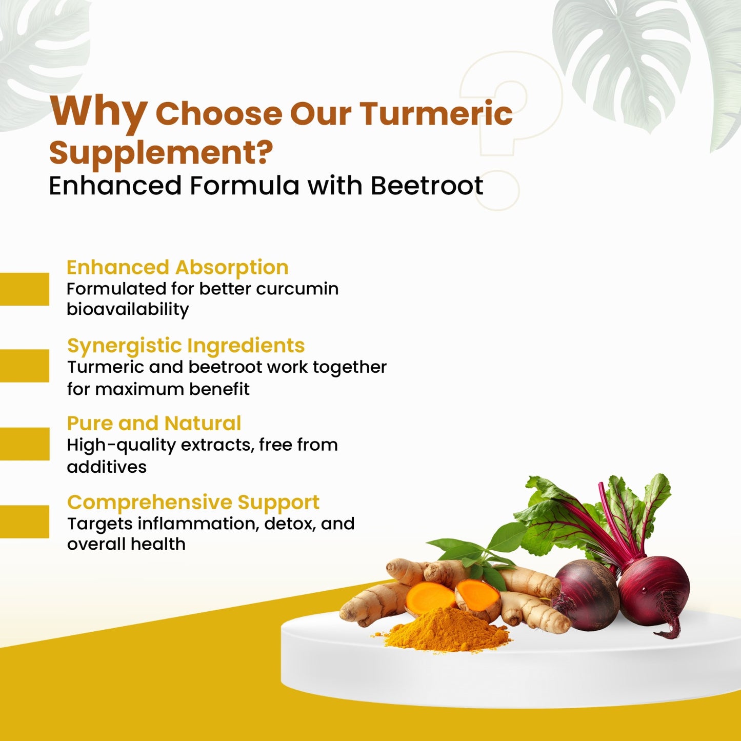 Turmeric Curcumin with Beetroot Extract