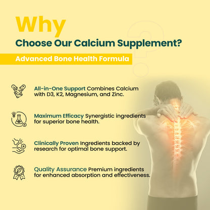 Calcium Complex with Vitamin D3,Magnesium and Zinc