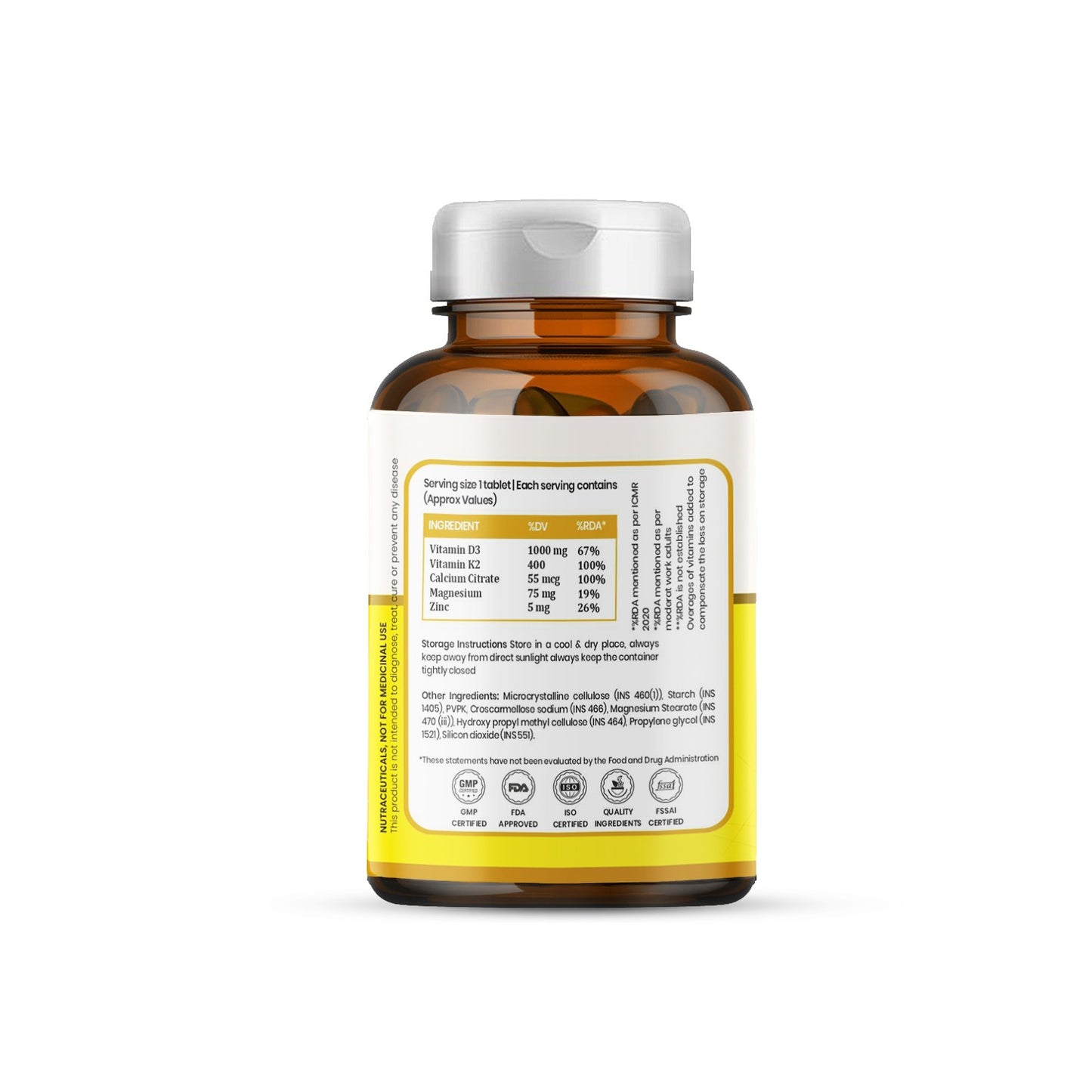 Calcium Complex with Vitamin D3,Magnesium and Zinc