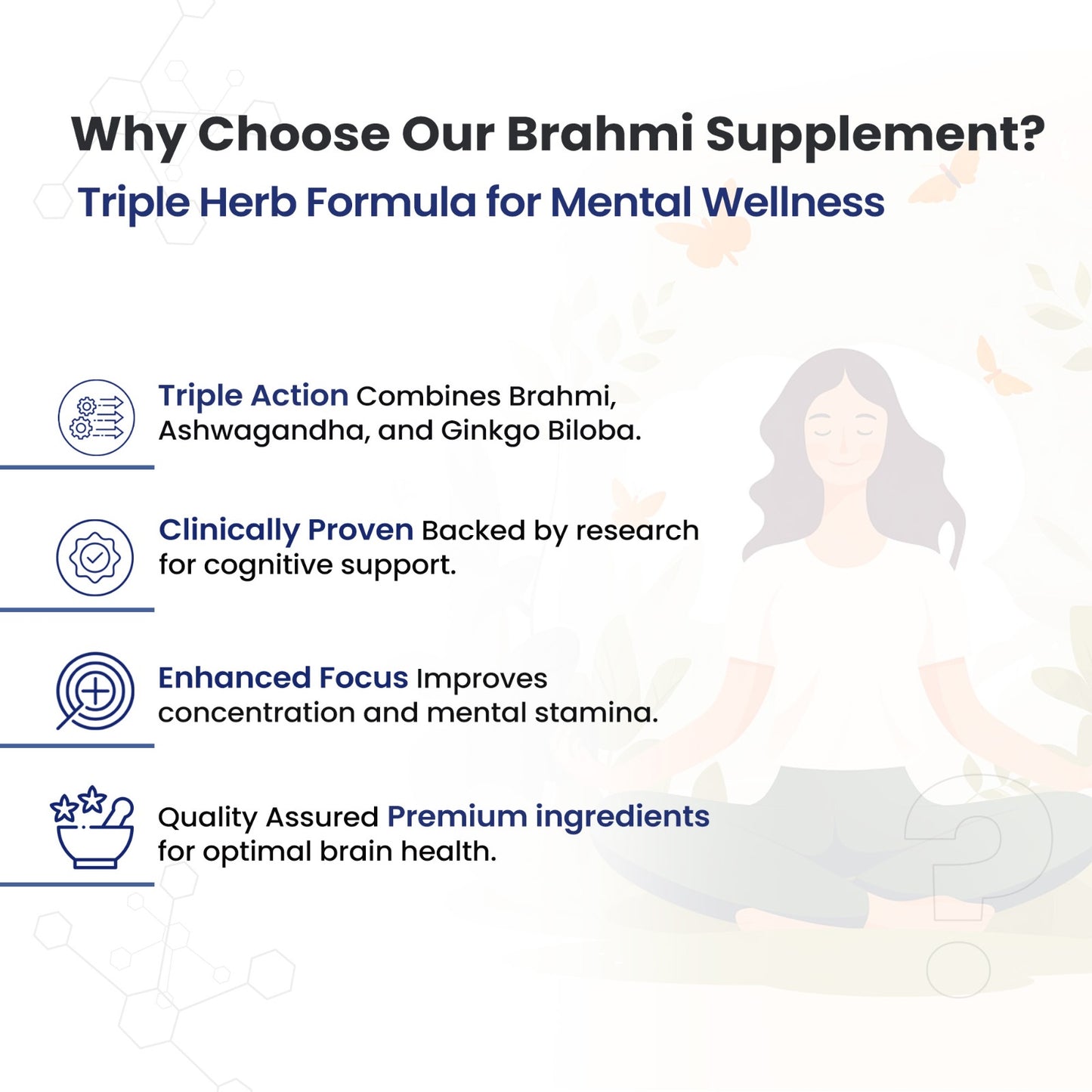 Brahmi Extract with Ginkgo Biloba and Ashwagandha