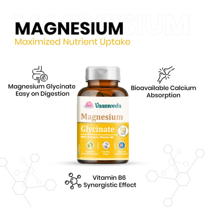 Magnesium Glycinate with Vitamin B6 and Calcium