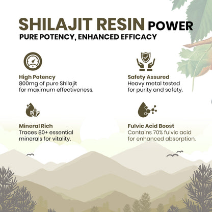 Pure Himalayan Shilajit Resin