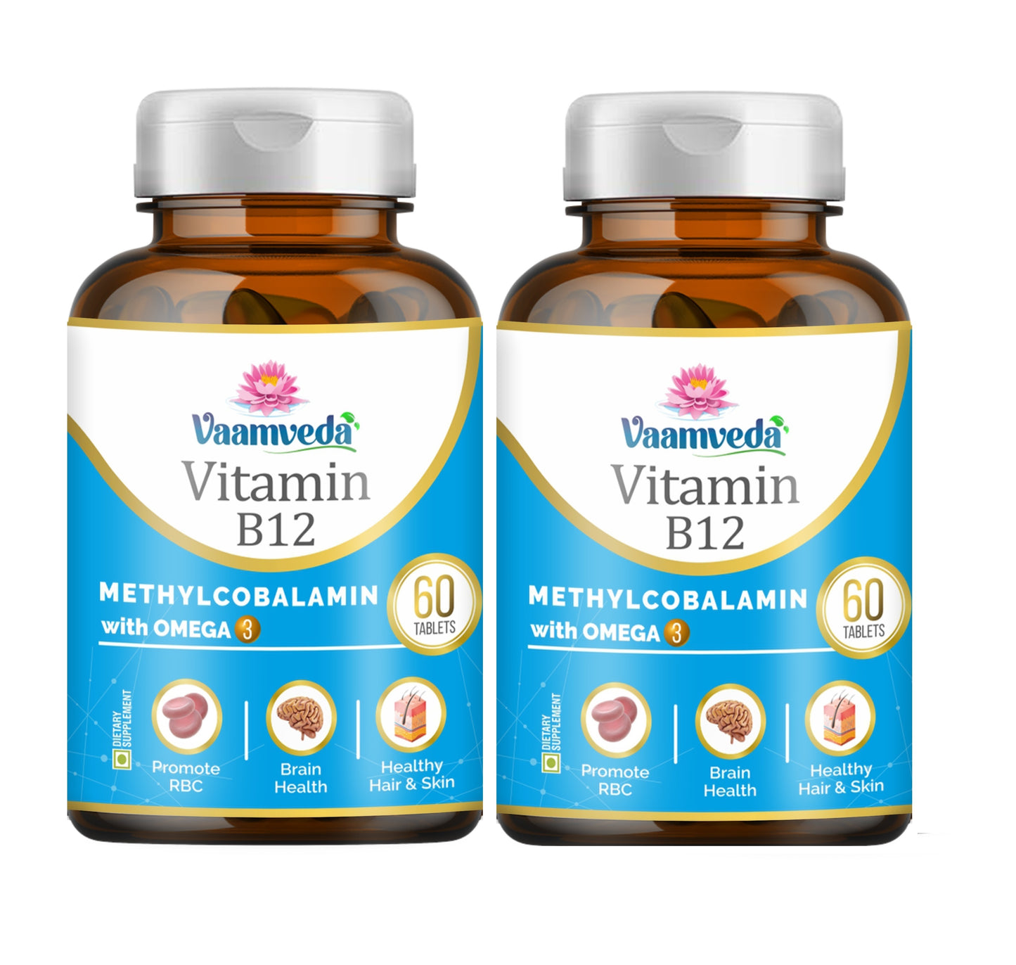 Vitamin B12 from Methylcobalamin with Omega 3