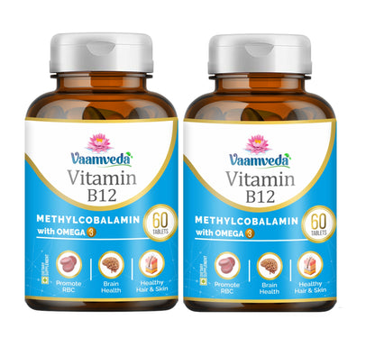 Vitamin B12 from Methylcobalamin with Omega 3